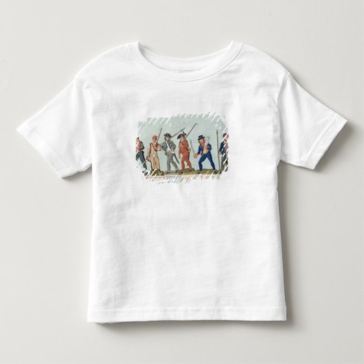 サンキュロット照明彼のパイプ トドラーTシャツ (正面)