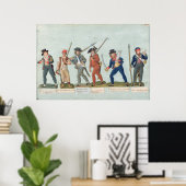 サンキュロット照明彼のパイプ ポスター (ホームオフィス)