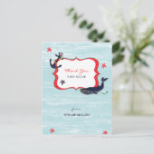 サンキューいかりホエールポストカード ポストカード (スタンド正面)