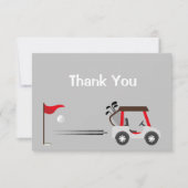 サンキューおもしろいゴルフゴルフ漫画 サンキューカード (正面)