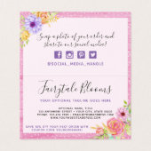 サンキューお洒落フローラバラ素朴ウッドカード (内部フラット)