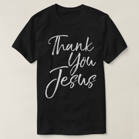 サンキューイエスアーメンヴィンテージ賞賛クリスチャンティー Tシャツ (デザイン正面)