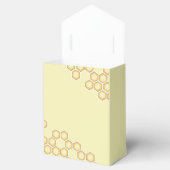 サンキューイエローハニカムビーベビーシャワー フェイバーボックス (オープン)