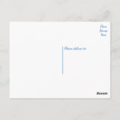 サンキューイエローラブラドールレトリエバーパピードッグ ポストカード (裏面)