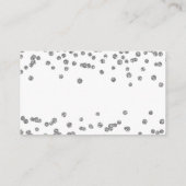 サンキューインサートシルバーグリッター紙吹雪白 エンクロージャーカード (裏面)