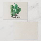 サンキューウォーターカラープラント ノートカード (正面/裏面)