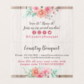 サンキューウッド素朴カントリーファームハウスバラカード (内部フラット)