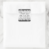 サンキューエレガント魔法スパークルブラック スクエアシール (バッグ)