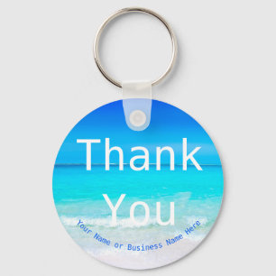 サンキューカスタマーギフトビーチ夏 キーホルダー