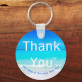 サンキューカスタマーギフトビーチ夏 キーホルダー (正面)