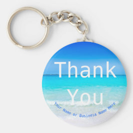 サンキューカスタマーギフトビーチ夏 キーホルダー