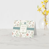 サンキューカスタムインスピリシティフローラNotecard カード (黄色い花)