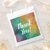 サンキューカラフルマンダラボホシック フェイバーバッグ (クリップ留めされた状態)