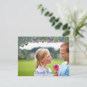 サンキューカードと写真 サンキューカード (スタンド正面)