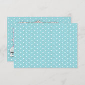 サンキューカードのアイススケートの誕生会 サンキューカード (正面/裏面)