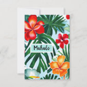サンキューカードのハワイアン サンキューカード (正面)