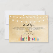 サンキューカードの在庫はバーヴィンテージをつけます サンキューカード (正面)