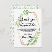 サンキューカードの婚約の結婚式の陸軍少佐の階級章 サンキューカード (正面/裏面)