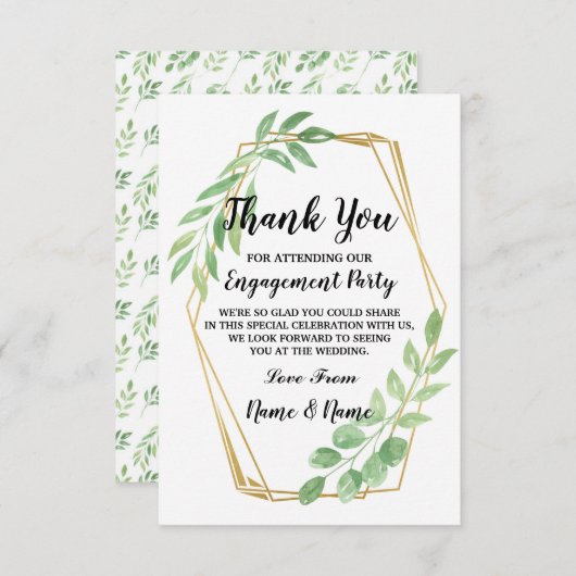 サンキューカードの婚約の結婚式の陸軍少佐の階級章 サンキューカード (正面/裏面)