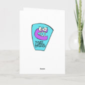 サンキューカードの特色になること: アイスクリーム! サンキューカード (裏面)