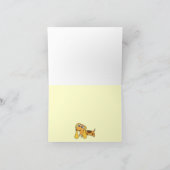 サンキューカードのDuchoundの黄色 サンキューカード (内部)