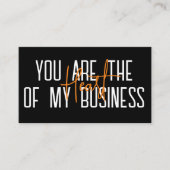 サンキューカードは私のハートだ 名刺 (正面)