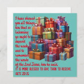 サンキューカードを受け取る与えよりもAIの方が優れている サンキューカード (正面/裏面)