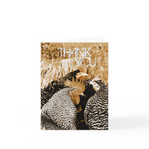 サンキューカードを結婚しているセピア色の調子の鶏