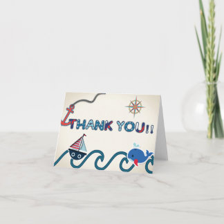 サンキューカードアホイ少年航海の サンキューカード