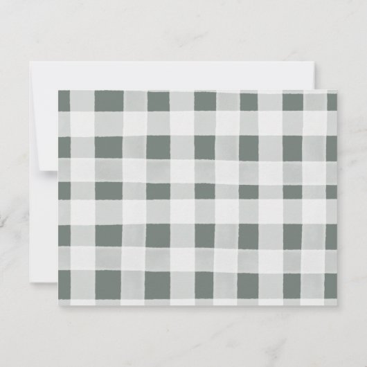 サンキューカードウォーターカラーハッピーキャンパー誕生日 サンキューカード (裏面)