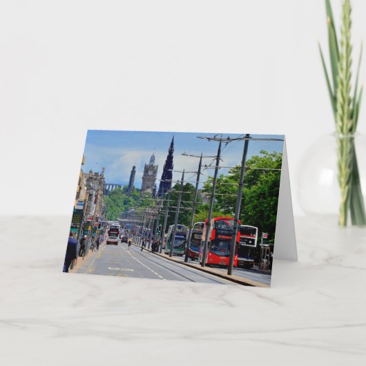 サンキューカードエディンバラスコットランド カード (正面)