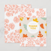 「サンキューカードエレガントが君のために作られたんだ。」 サンキューカード (正面/裏面)