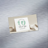 サンキューカードエレガントベビー機器シンボル – Newb マグネット名刺 (インサイチュ)