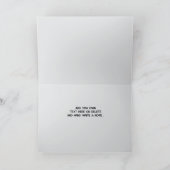 サンキューカードエレガント白花 サンキューカード (内部)