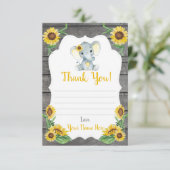 サンキューカードガールエレファントシャワーひまわり エンクロージャーカード (スタンド正面)
