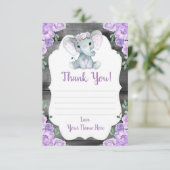 サンキューカードガールエレファントシャワー素朴花 エンクロージャーカード (スタンド正面)