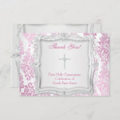 サンキューカードガールファースト聖体十字架 サンキューカード (正面/裏面)