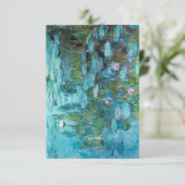 サンキューカードクロードモネニンフェアスウォーターリリー サンキューカード (スタンド正面)