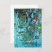 サンキューカードクロードモネニンフェアスウォーターリリー サンキューカード (正面/裏面)