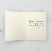 サンキューカードコーチ、感謝カード 案内状 (内部)