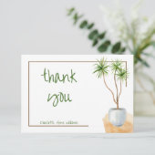 サンキューカードシンプルミニマル サンキューカード (スタンド正面)