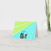 サンキューカードスキースノーブレードウィンタースポーツ サンキューカード (裏面)