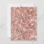 サンキューカードバラ金ゴールドグリッターバルーン 招待状 (裏面)