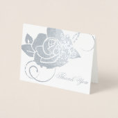 サンキューカードバラ 箔カード (正面)