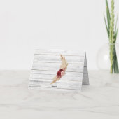 サンキューカードパンパスグラ結婚スブライダル サンキューカード (裏面)