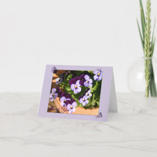 サンキューカードビオラ サンキューカード