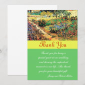 サンキューカードビンセント・ヴァン・ゴッホ サンキューカード (正面/裏面)