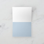 サンキューカードビーチテーマ サンキューカード (内部)