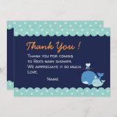 サンキューカードベビークジラ サンキューカード (正面/裏面)