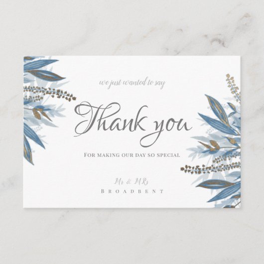 サンキューカード優先カー結婚ド エンクロージャーカード (正面)